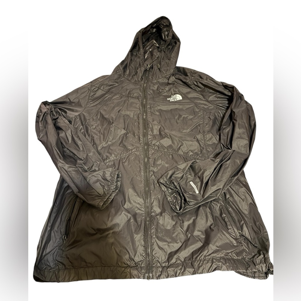 The North Face Women's Black Hooded Windbreaker